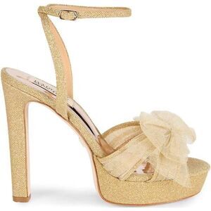 Badgley Mischka - Sophie - $235 - Platform Sandal W/ Tulle Bow - Brand New!